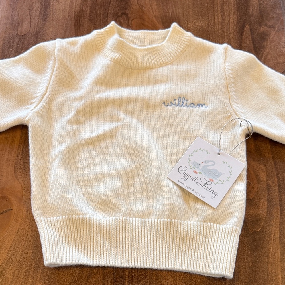 Cygnet Living ‘William’ Cozy Cream Sweater